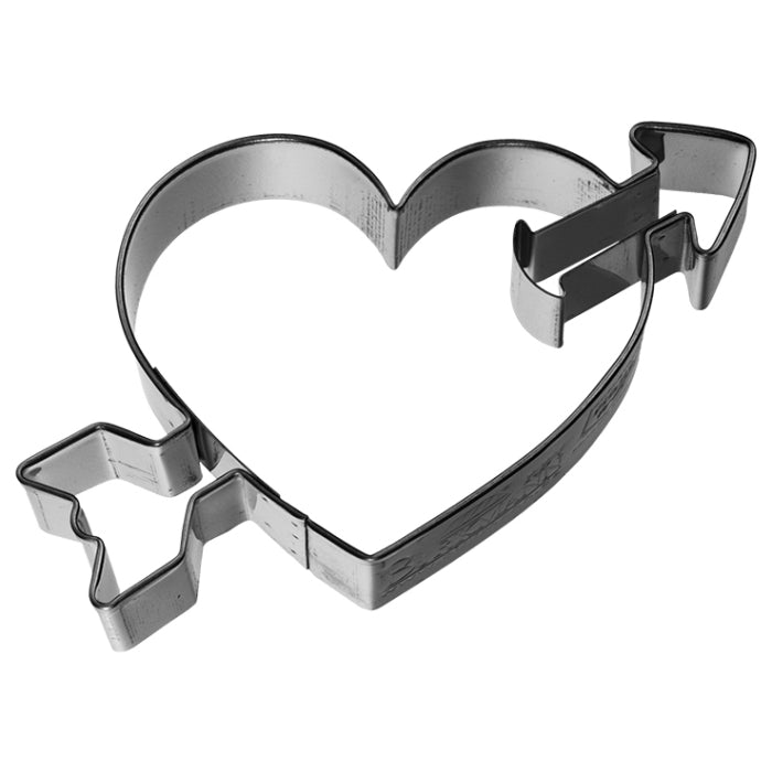 BIRKMANN - Cookie Cutter - Heart w/Arrow w/detail