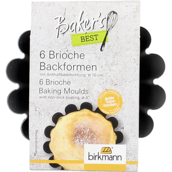 BIRKMANN - BAKERS BEST Brioche Set 6/ST Round 10cm/4in