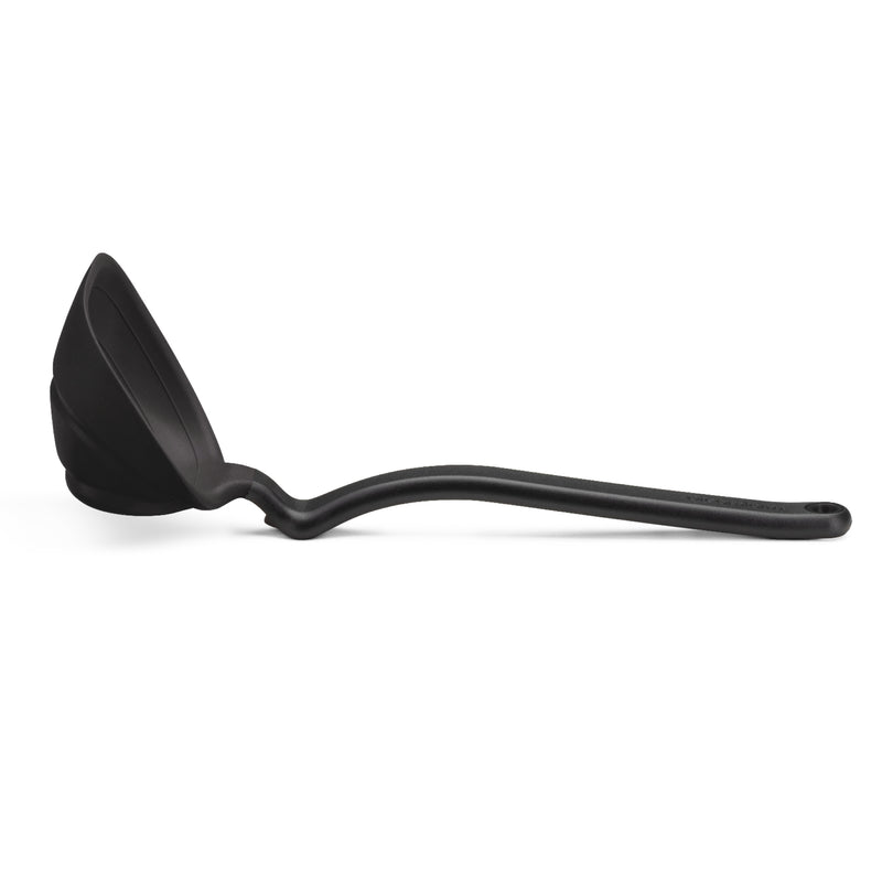 DREAMFARM - Fladle Black Fold Flat Scraping Ladle
