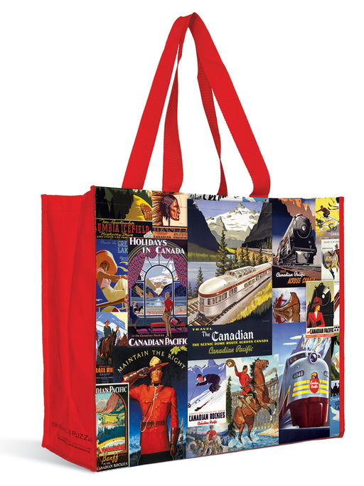 Eurographics - Canadian Vintage Art (Large - 17.25" x 20" Artsy Bag)