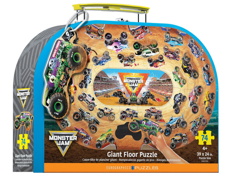 Eurographics - Monster Jam Giant Floor Puzzle