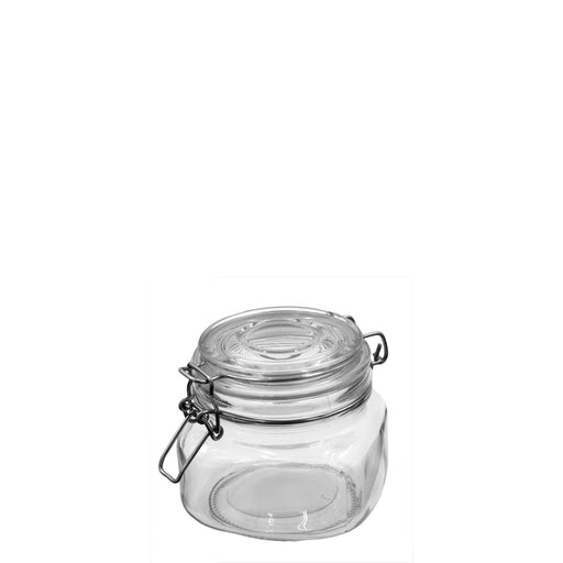 KITCHEN BASICS - Cliptop Glass Canister 450ml/15oz