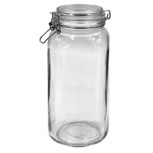 KITCHEN BASICS - Cliptop Glass Canister 2000ml/67oz