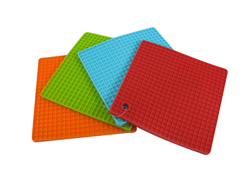 KITCHEN BASICS - Trivet 17cm/6.5" Silicone Assorted Colours