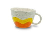 KITCHEN BASICS - Mug Yellow Wave 350ml/12oz