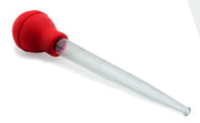 KITCHEN BASICS - Baster w/cleaning brush Red