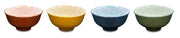KITCHEN BASICS - Mini Bowls Embossed 11.8cm/4.5" Assorted colours