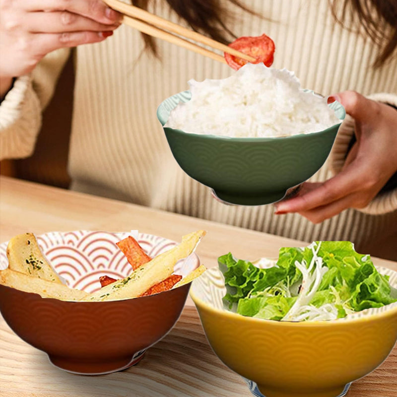 KITCHEN BASICS - Mini Bowls Embossed 11.8cm/4.5" Assorted colours