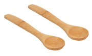 KITCHEN BASICS - Condiment Spoon 2/ST Small Bamboo