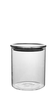 KITCHEN BASICS - Glass Canister with Lid Straight-Sided