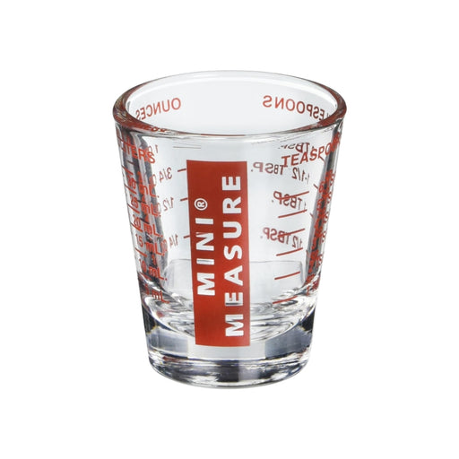KITCHEN BASICS - MINI MEASURE Shot Glass 12/CDU (1oz, 2tbsp, 6tsp, 30ml)