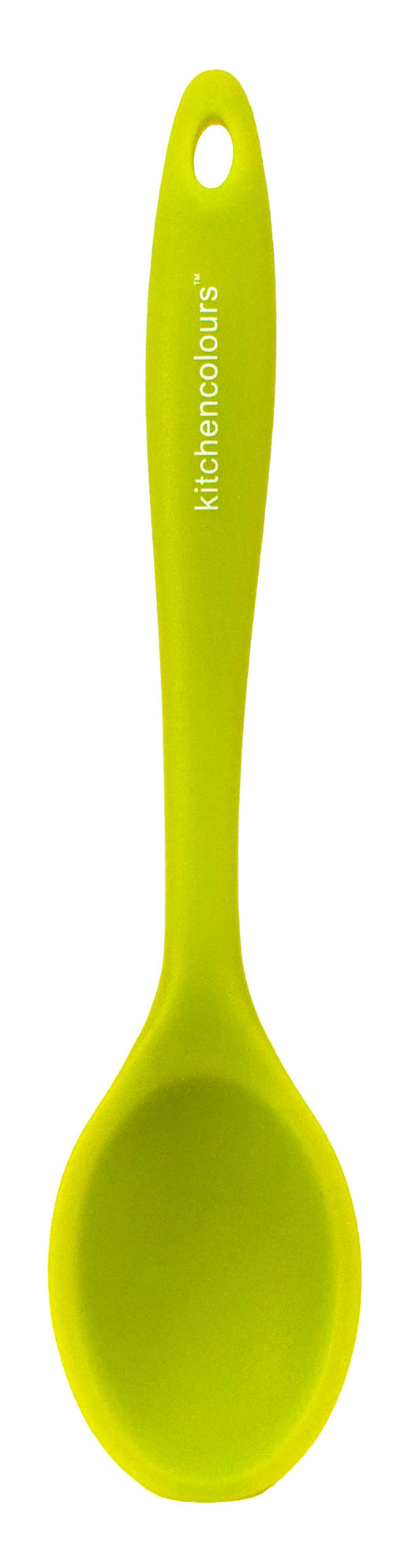 KITCHEN BASICS - SILICONE Spoon 27cm/10.5" Green