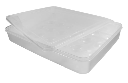KITCHEN BASICS - Devilled Egg Carrier w/Lid Hold/24