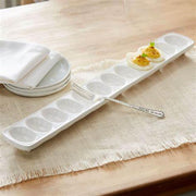 KITCHEN BASICS - Devilled Egg Tray Rectangular Hold / 12