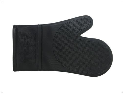 KITCHEN BASICS - Silicone Oven Mitt Black