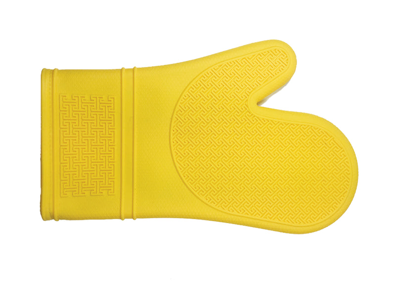 KITCHEN BASICS - Silicone Oven Mitt Yellow