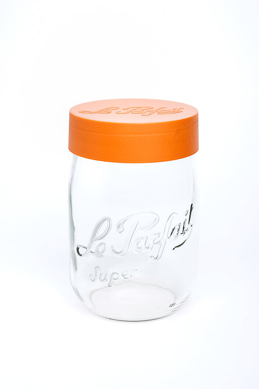 LE PARFAIT - FW Screw Top Jar 3000ml/96oz Orange Lid
