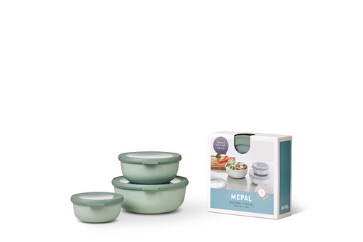 MEPAL - CIRQULA 3/ST Rnd Shlw (350+750+1250) Nordic-Sage/Jade