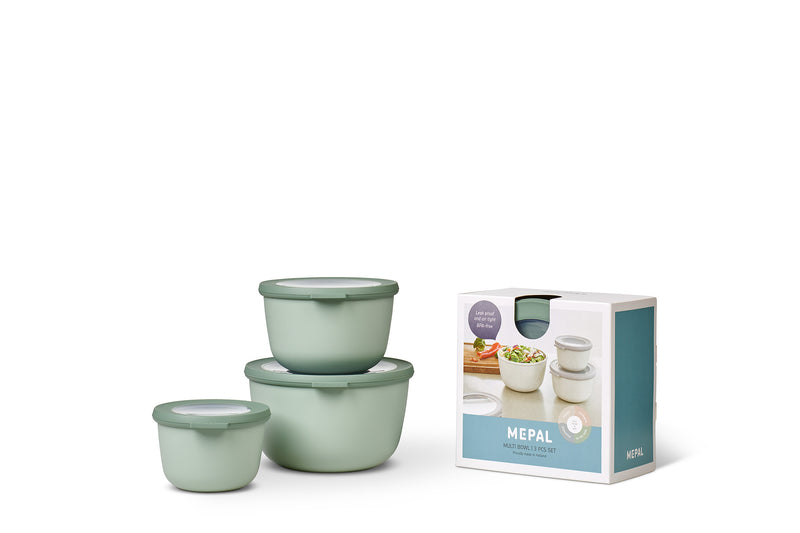 MEPAL - CIRQULA 3/ST Rnd Deep (500+1000+2000) Nordic-Sage/Jade