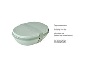 MEPAL - ELLIPSE Duo-Lunch Box Nordic-Blue