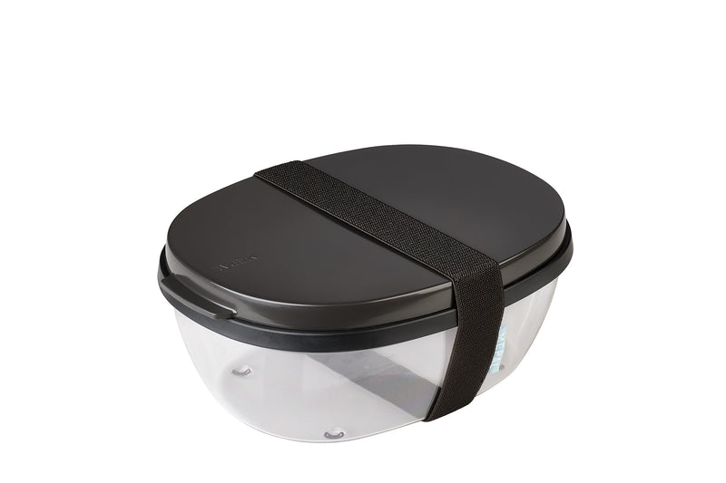 MEPAL - ELLIPSE Duo-Salad Box Nordic-Black