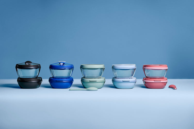 MEPAL - ELLIPSE Duo-Salad Box Nordic-Sage