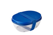 MEPAL - ELLIPSE Duo-Salad Box Vivid-Blue