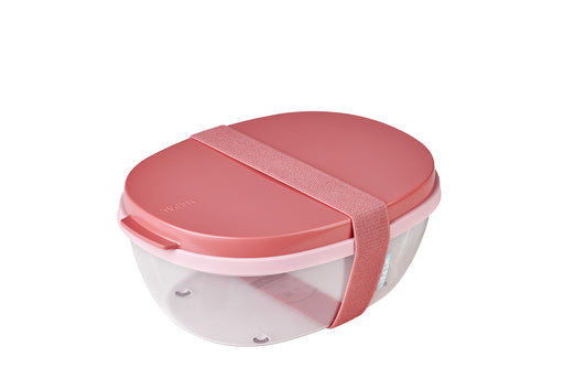 MEPAL - ELLIPSE Duo-Salad Box Vivid-Mauve