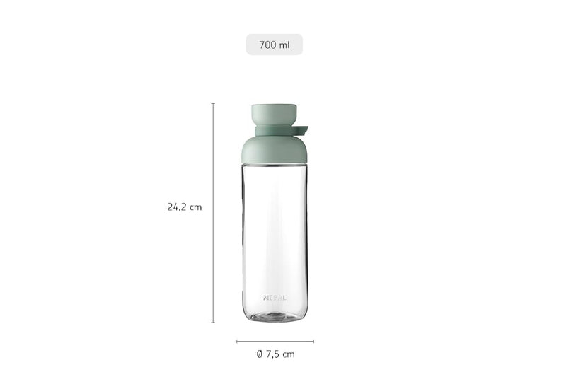 MEPAL - VITA Water Bottle Medium Nordic-Blue