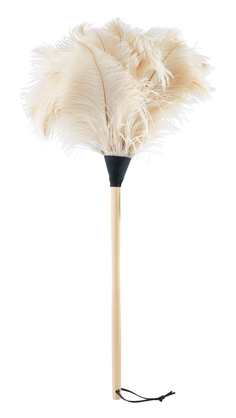 REDECKER - Duster Ostrich Feather White