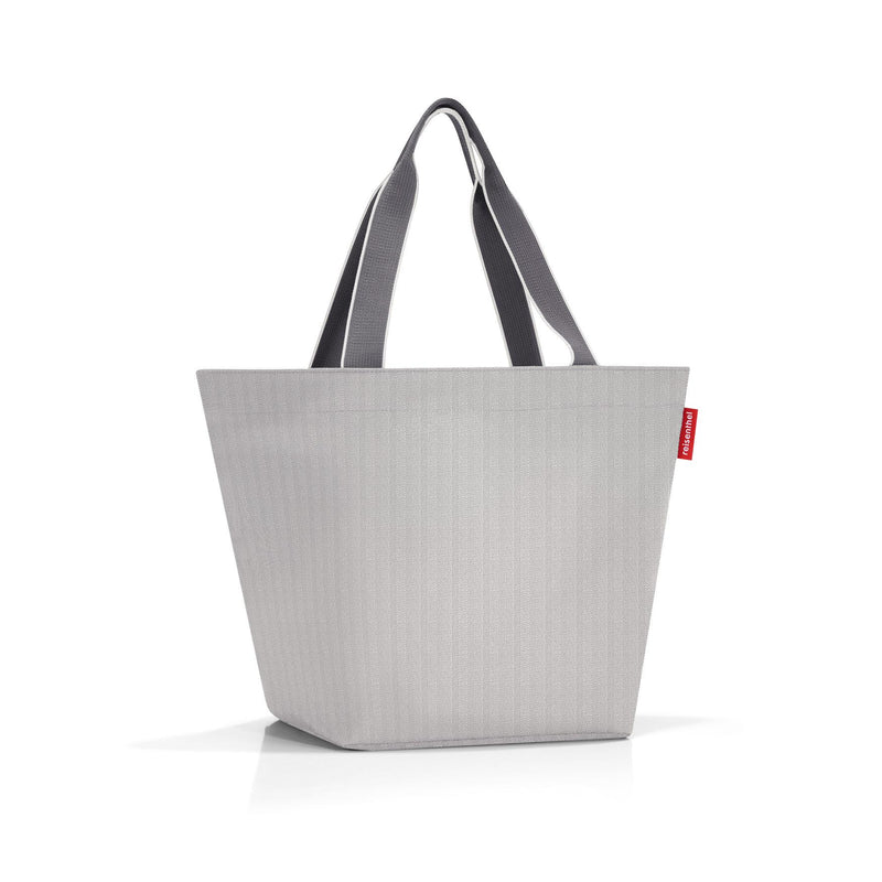 REISENTHEL - SHOPPER Medium Herringbone-Grey