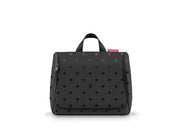 REISENTHEL - TOILETBAG XL Glossy Dots Black