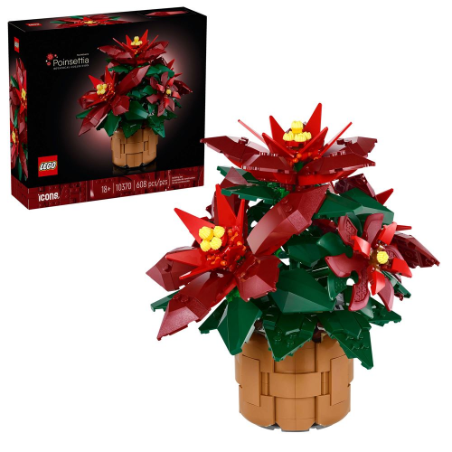 LEGO - 10370 - Botanical Collection - Poinsttia - 608 Pc