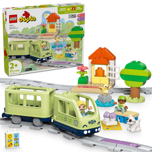 LEGO - 10427 - DUPLO - Interactive Adventure Train - 57pcs