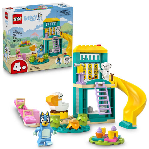 LEGO - 11201 - BLUEY - Playground Fun with Bluey and Chloe - 104pcs - F25