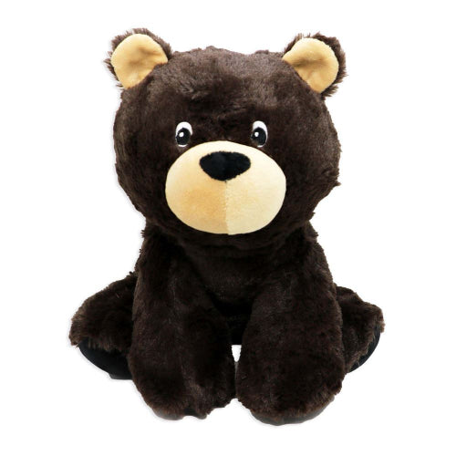 PLUSH - 12" SITTING ANIMALS - BROWN BEAR