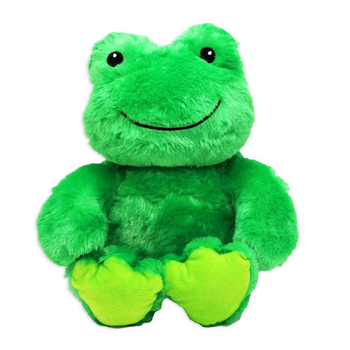 PLUSH - 12" SITTING ANIMALS - FROG