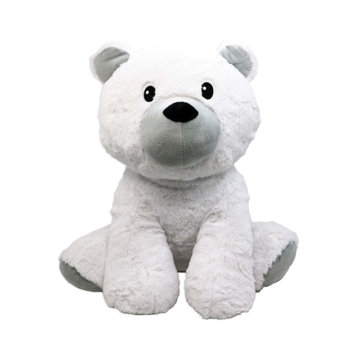 PLUSH - 12" SITTING ANIMALS - POLAR BEAR