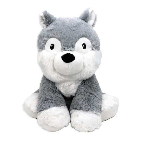 PLUSH - 12" SITTING ANIMALS - WOLF