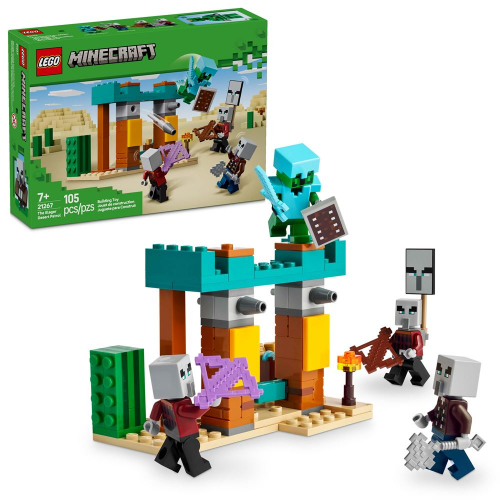 LEGO - 21267 - MINECRAFT - The Illager Desert Patrol - 105pcs
