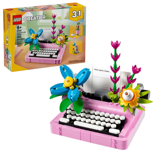 LEGO - 31169 - Creator - Typewriter / Clarinet / Flower Pot - 363 Pc