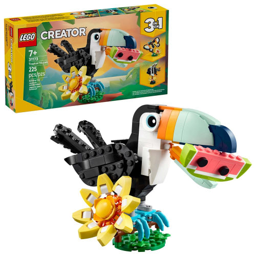 LEGO - 31173 - CREATOR - Toucan/Butterfly/Fish - 225pcs - F25
