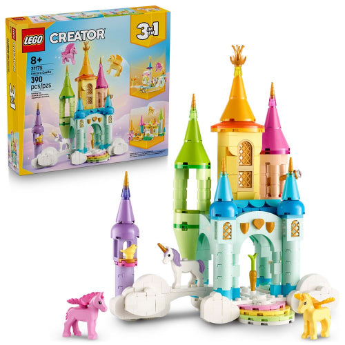 LEGO - 31175 - CREATOR - Unicorn Castles/Boat - 390pcs - F25