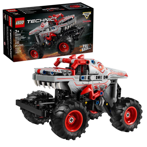 LEGO - 42200 - TECHNIC - Monster Jam ThunderROARus Pull-Back - 232pcs