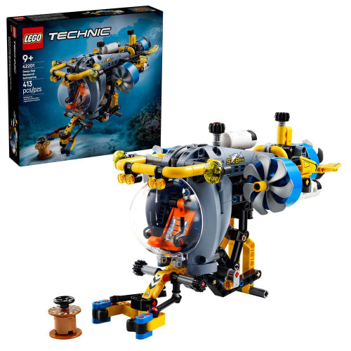 LEGO - 42201 - TECHNIC - Deep-Sea Research Submarine - 413pcs