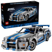 LEGO - 42210 - TECHNIC - 2 Fast 2 Furious Nissan Skyline GT-R (R34) Car - 1410pcs - F25