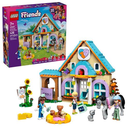 LEGO - 42651 - FRIENDS - Horse and Pet Vet Clinic - 428pcs