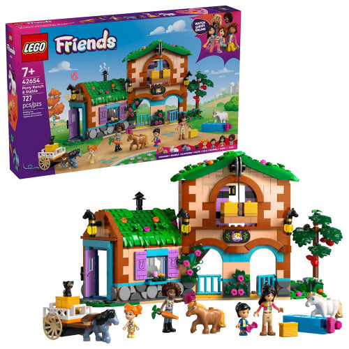 LEGO - 42654 - FRIENDS - Pony Ranch & Stable - 727pcs - F25