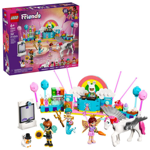 LEGO - 42661 - FRIENDS - Costume Party with Unicorn & Fairy - 261pcs - F25