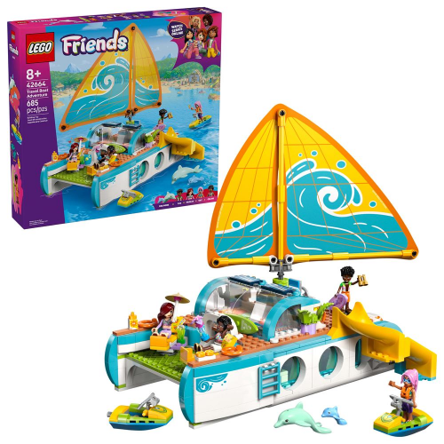 LEGO - 42664 - Friends - Travel Boat Adventure - 685 Pc
